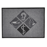 Doormat with Brand Logo Lux Turf 10.3mm