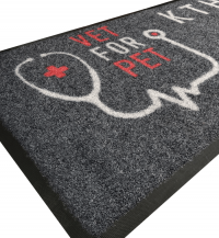Doormat with Brand Logo Lux Turf 10.3mm