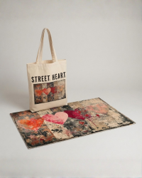 Πατάκι Εισόδου LOVE BAG MAT- FADED HEARTS 45X75