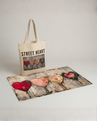 Πατάκι Εισόδου LOVE BAG MAT -LOVE BALOONS 45X75