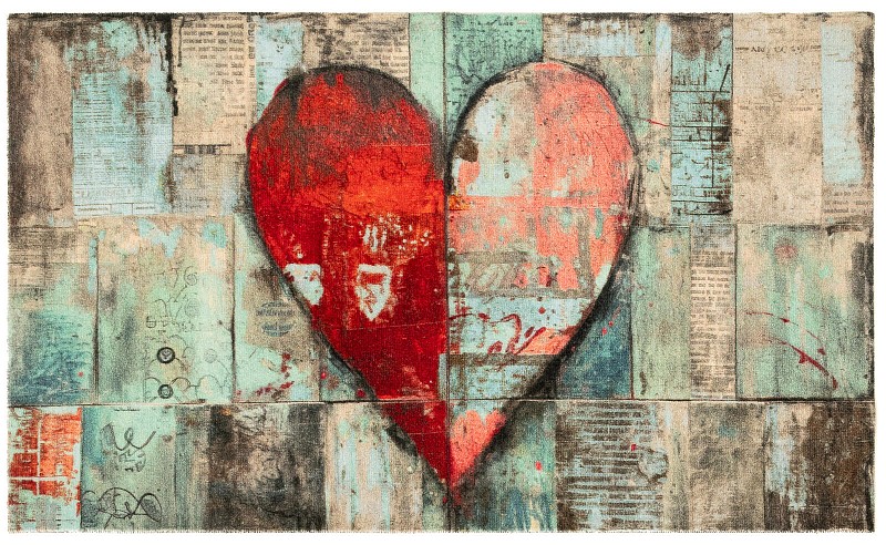 Πατάκι Εισόδου LOVE BAG MAT- LONELY HEART 45X75